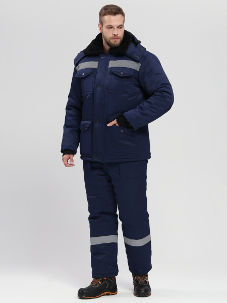 Костюм МЕРАК-2 СОП зимний с ПК (т.синий)