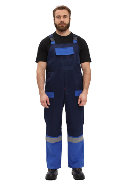 Костюм РЕСПЕКТ с ПК (василек/т.синий)