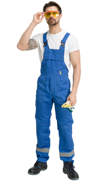 Полукомбинезон RONTA PL504 (васильковый)