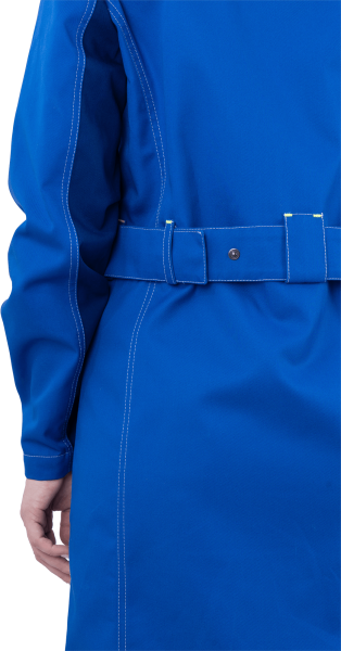 Халат ТУРБО SAFETY женский (василек/синий)