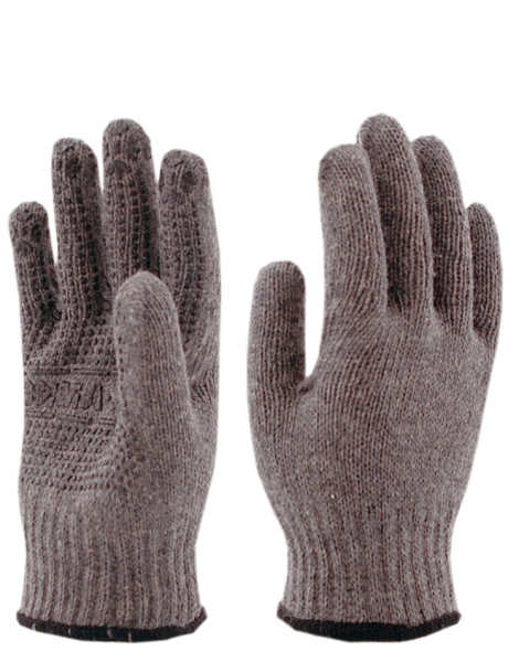 Перчатки полушерстяные с ПВХ СПЕЦ-SPB Зима