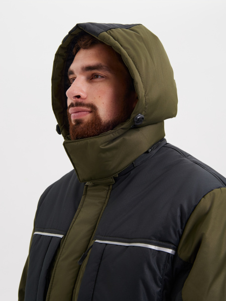 Костюм ДРИМ зимний с БР (хаки/черный)