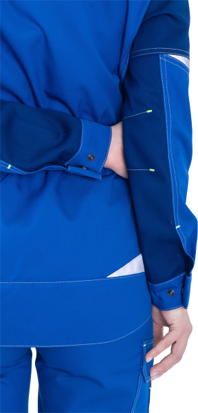 Куртка ТУРБО SAFETY женская (василек/синий)
