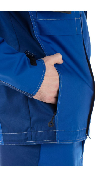 Костюм ИНДЕВОР с БР (васильковый/т.синий)