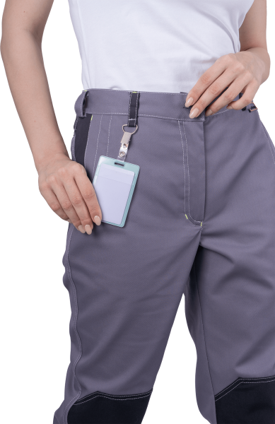 Брюки ЭДВАНС женские (серый/т.серый/черный)