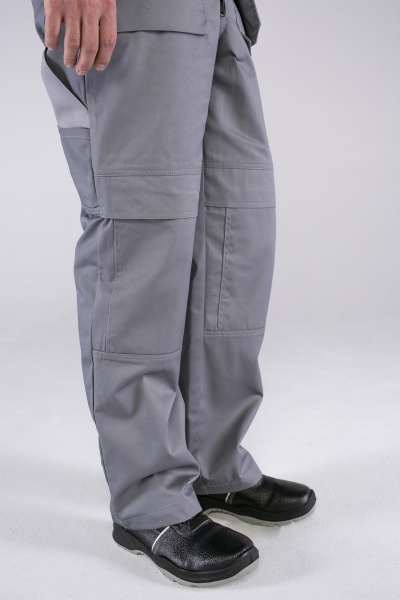 Костюм СОЮЗ-ПРОФЕССИОНАЛ-2 с ПК (серый/св.серый/оранжевый)