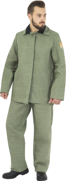 Костюм СВАРЩИК 2 класс брезент 550 с БР (хаки)