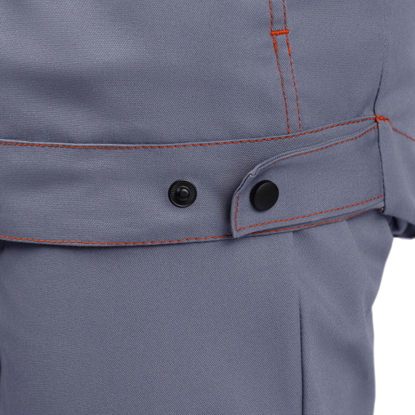 Костюм РИВЕР с БР (серый/черный/оранжевый)