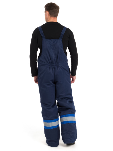 Костюм НОВА зимний с ПК (синий/василёк)