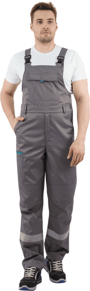 Костюм ГАЛАКТИКА с ПК (серый/бирюзовый)