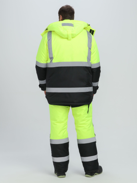 Костюм PROFLINE SPECIALIST зимний сигнальный с БР (желтый/черный)