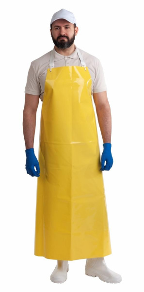 Фартук ЛАРИПОЛ ПУ уплотненный 90x130см (желтый)