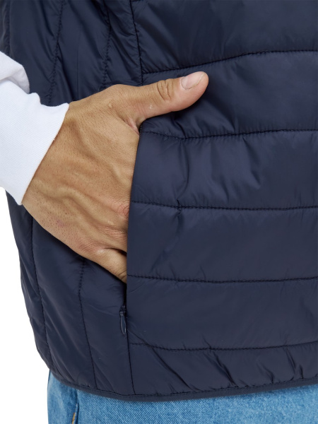 Жилет ДЕМИ стеганый зимний (т.синий)