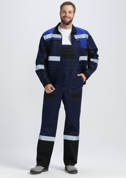 Костюм ВИВАТ-2 ПРЕМИУМ IMP с ПК (т.синий/черный/васильковый)