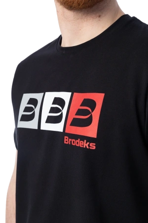 Футболка BRODEKS KS705 (черный)