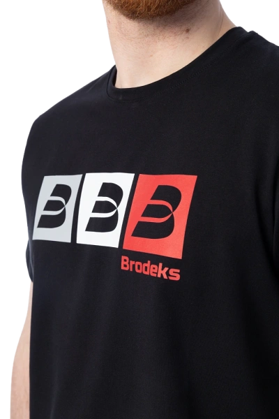 Футболка BRODEKS KS705 (черный)