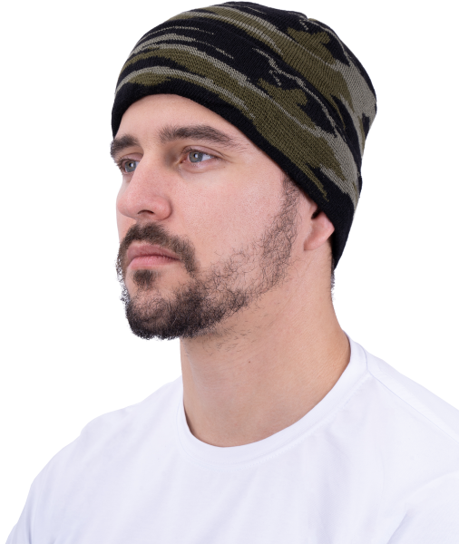 Шапка трикотажная зимняя (кмф)