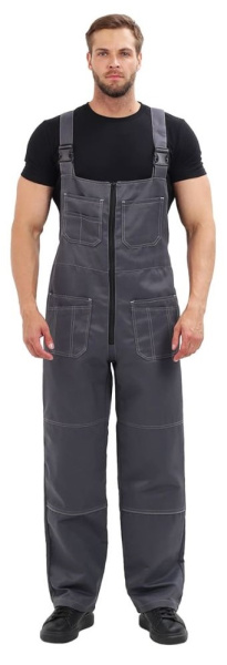 Полукомбинезон РОЛЬФ (т.серый)