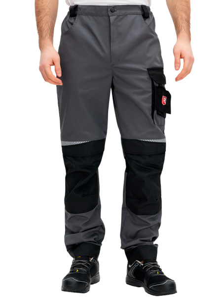 Брюки RONTA BR271 (т.серый/черный)