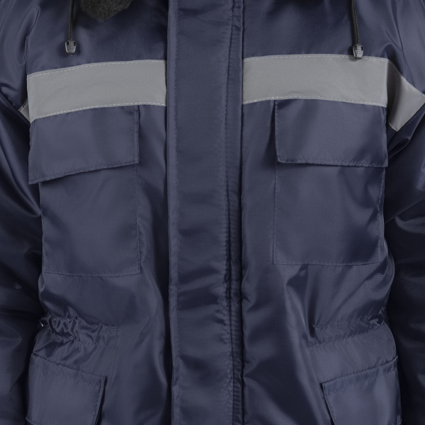 Костюм Мастер СОП с ПК утепленный 2-3 кл.защиты (т.синий)