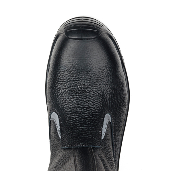 Сапоги ЛИДЕР 763РНМ ПУ-Резина с КП (черный)