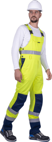 Костюм РЕФЛЕКТ-1 сигнальный с ПК (желтый/синий)