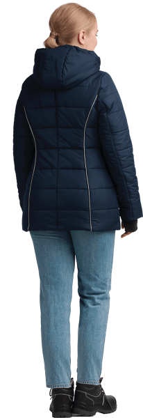 Куртка ФЬЮЖЕН женская зимняя (т.синий)