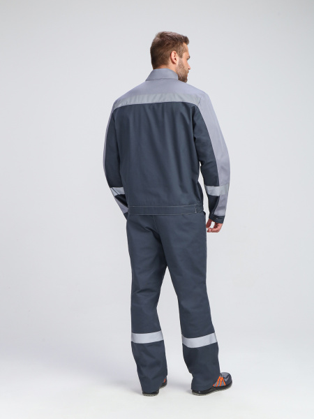 Костюм БРИГОТЕК-2 СОП с ПК (т.серый/св.серый)