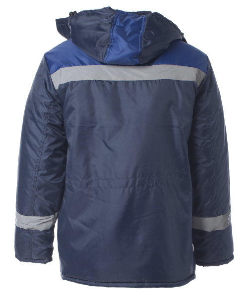 Куртка СТАНДАРТ зимняя с СОП (т.синий/васильковый)