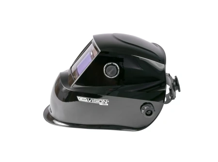 Маска сварщика КЕДР К-304 PRO в разобраном виде (черный)