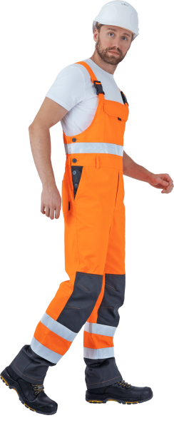 Костюм РЕФЛЕКТ-2 сигнальный с ПК (оранжевый/серый)