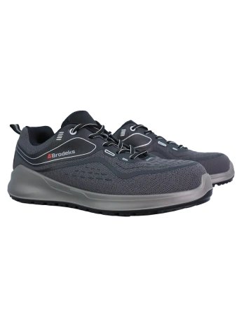 Полуботинки BRODEKS DRAGON ПУ/ПУ с КП (серый)