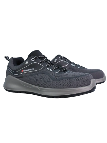Полуботинки BRODEKS DRAGON ПУ/ПУ с КП (серый)