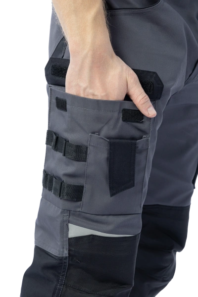 Брюки BRODEKS KS 302 C (графит серый/черный)