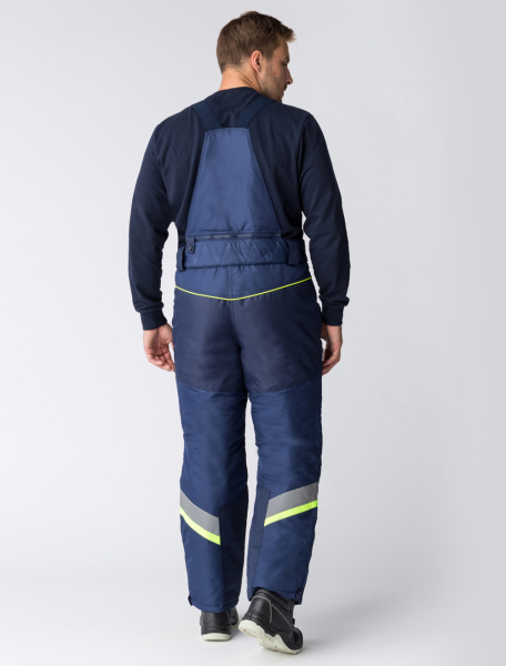 Брюки с бретелями зимние PROFLINE SPECIALIST, темно-синий