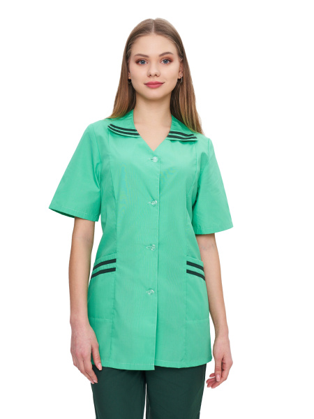 Костюм СФЕРА женский с БР (мятный/т.зеленый)