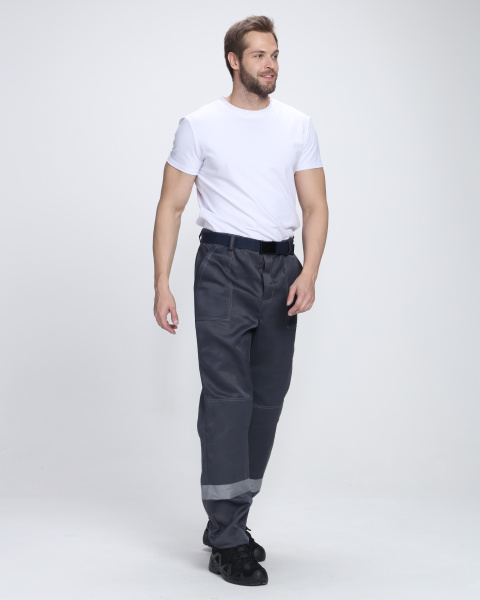 Костюм ЛИГОР-1 СОП с БР (т.серый/св.серый)