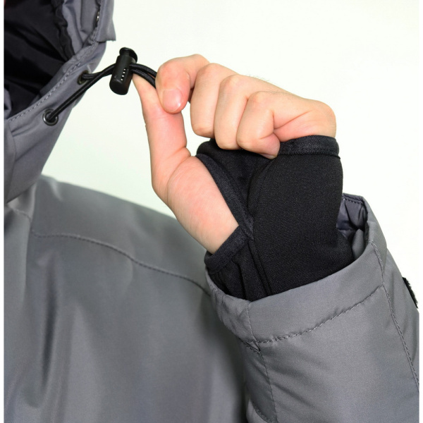 Парка Brodeks KW 204 зимняя (серый)