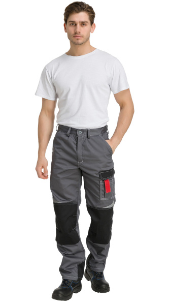 Брюки RONTA BR206 (т.сер/черн/красн)