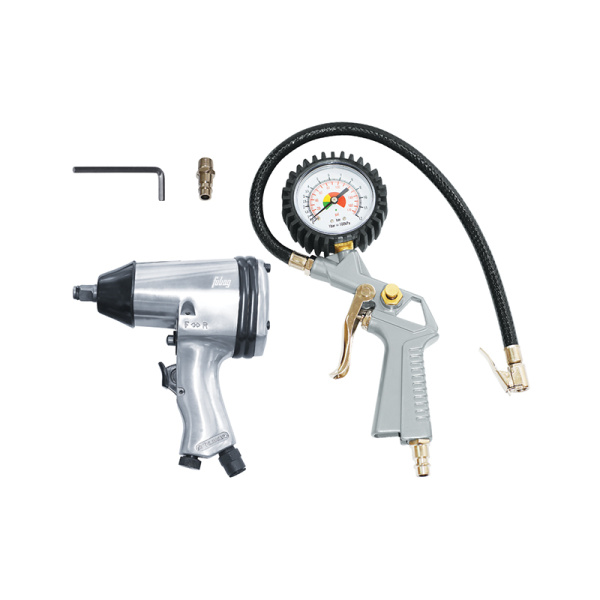 Набор пневмоинструмента FUBAG 2 предмета (пневмогайковерт+пневмопистолет)