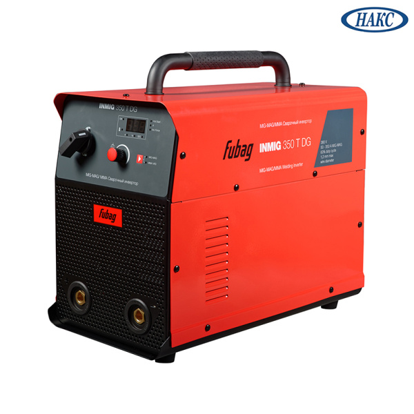 Инвертор FUBAG INMIG 350T DG НАКС+Подающий механизм DRIVE INMIG DG+Шланг-пакет+Горелка FB 450 3m