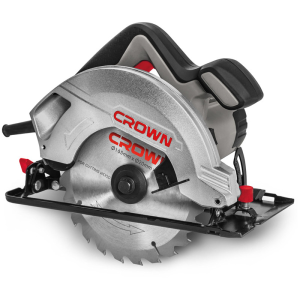 Дисковая пила CROWN CT15187-165 1200Вт 5500об/мин 165мм