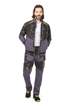 Куртка АКСЕЛЬ-НЕОН (хаки/синий)