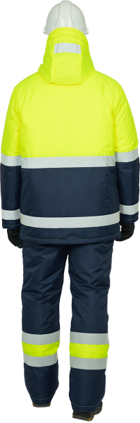 Костюм БРАЙТ зимний с ПК (желтый/синий)