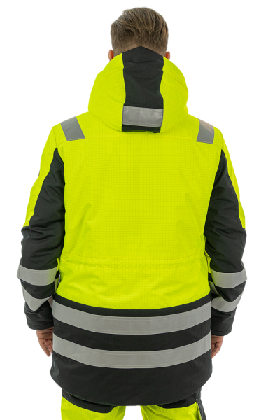 Куртка-парка BRODEKS MW 29-83В мультизащитная зимняя (желтый/черный)