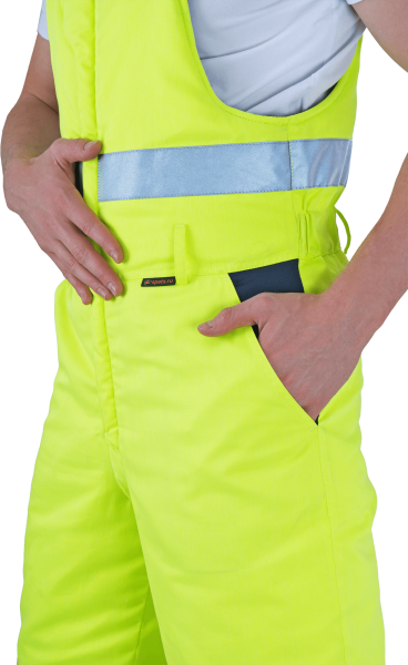 Костюм РЕФЛЕКТ-1 зимний с ПК (желтый/синий)