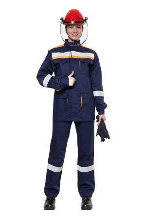 Костюм защитный от электродуги летний/демисезонный женский "СП03-ЛV"