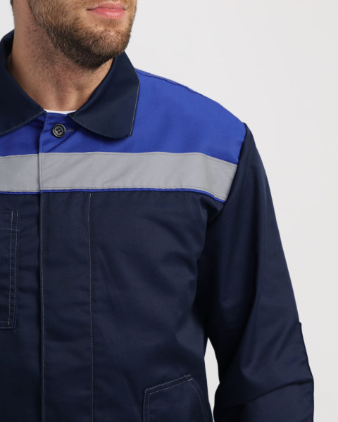 Костюм ЛИГОР-2 ПРЕМИУМ СОП К. с ПК (т.синий/васильковый)