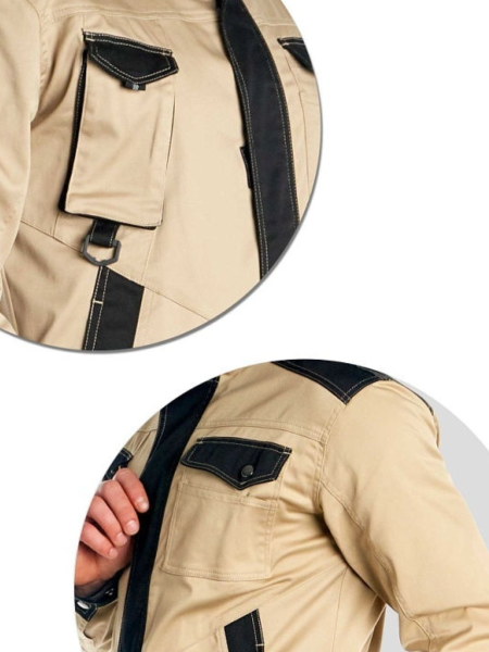 Куртка VELAR (бежевый/черный)