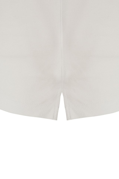 Тенниска-поло с длинным рукавом (белый)